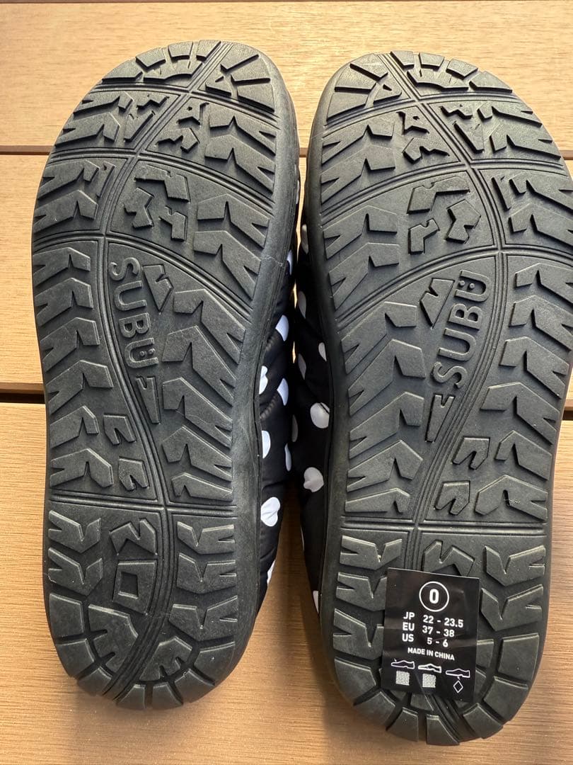 新品　SUBU ドット 水玉サイズ0(22-23.5㎝)