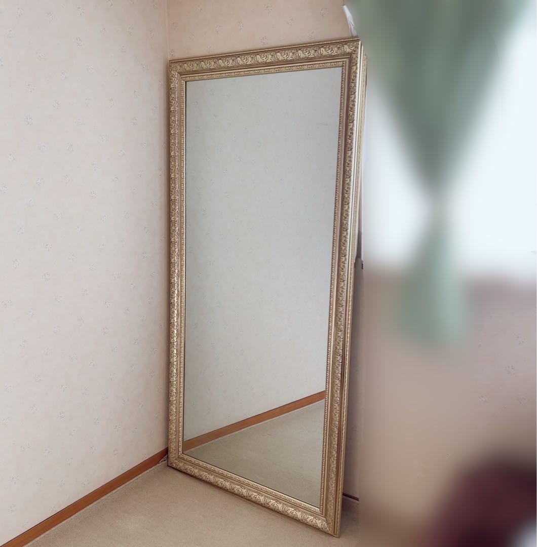 アンティークミラー 姿見