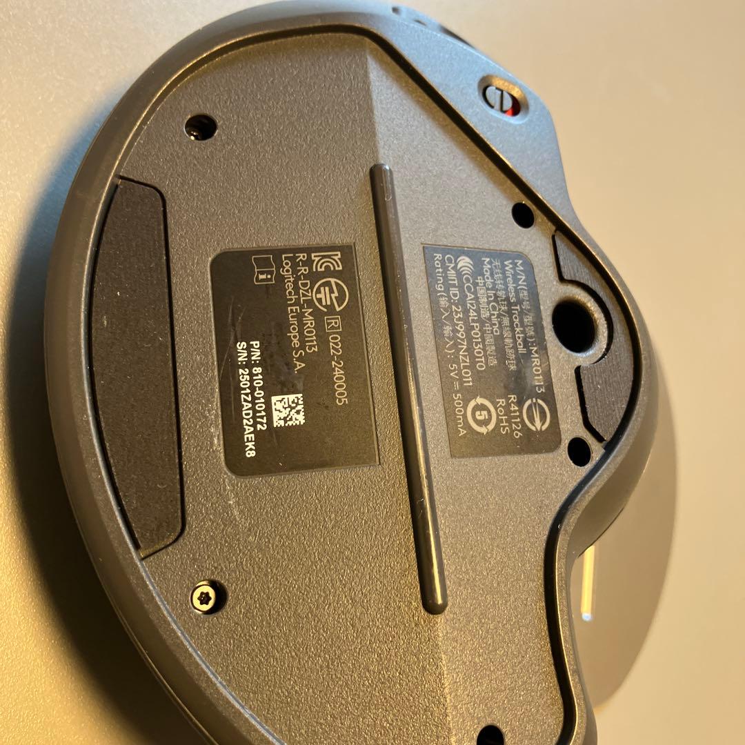 logi トラックボールマウス ブラック