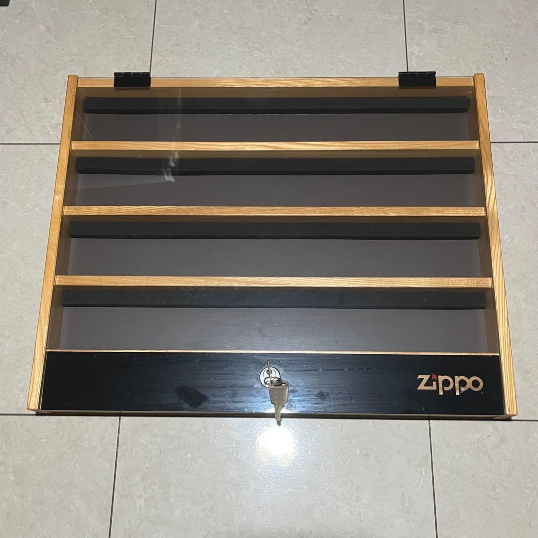 ZIPPO 木製コレクションケース