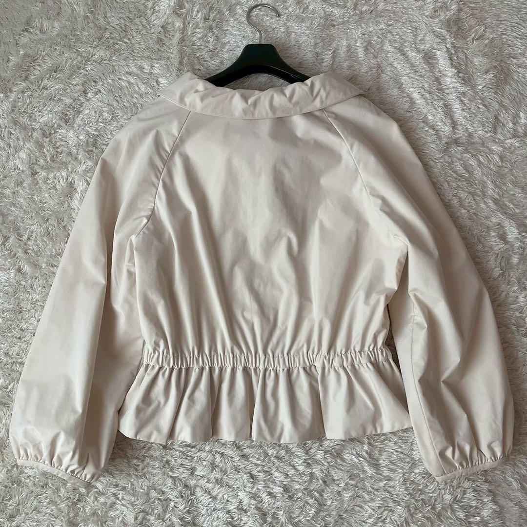 【新品未使用】エムズグレイシー カメリアジップナイロンジャケット24年モデル