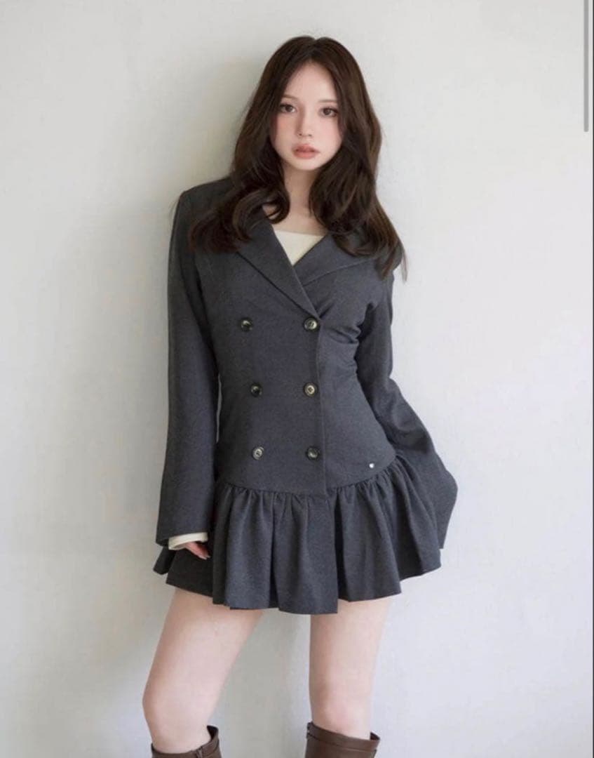 ジャケット・アウター ANDMARY Donna gather mini dress