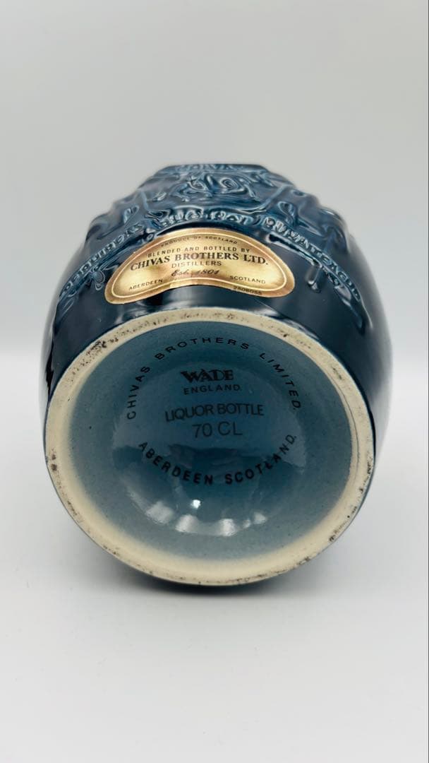 未開栓 ロイヤルサルート 21年 青 陶器ボトル 700ml 43% 1263g