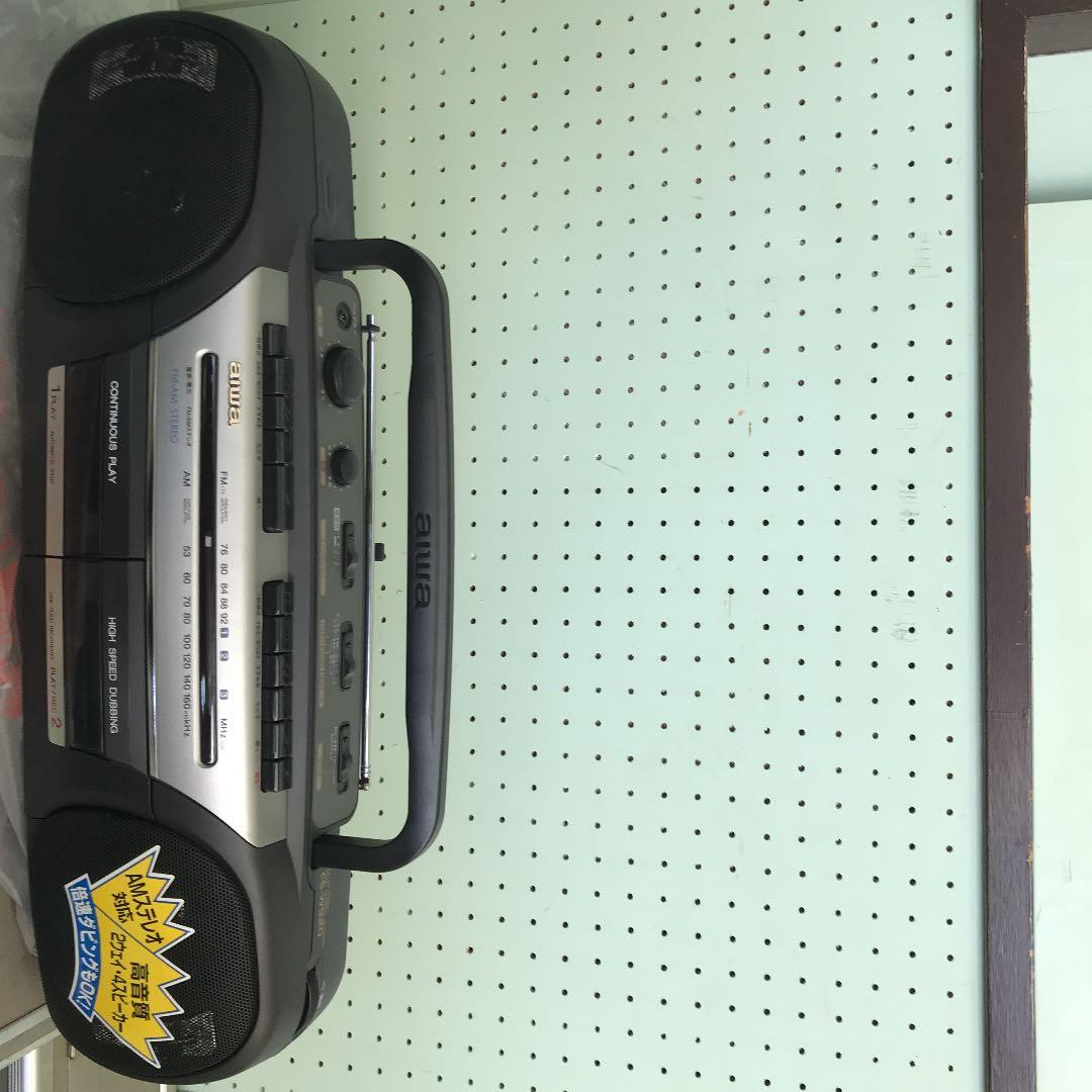 aiwaのカセットデッキ