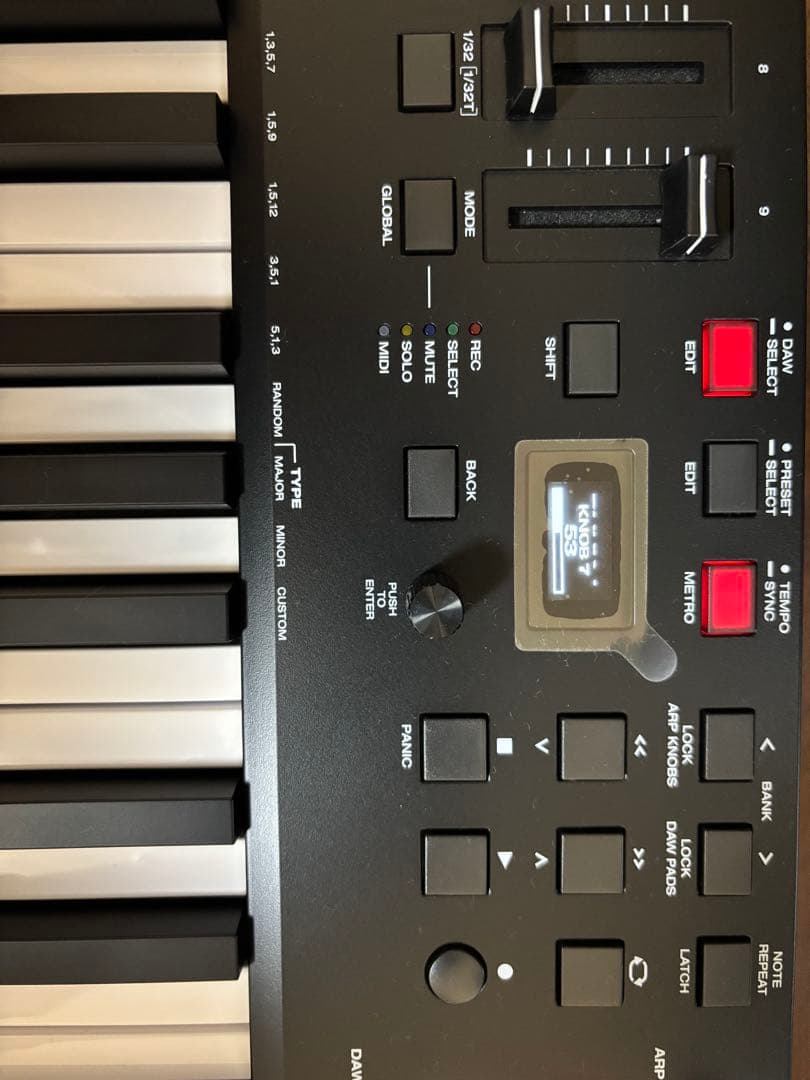 M-AUDIO OXYGEN PRO 49 MIDIキーボード