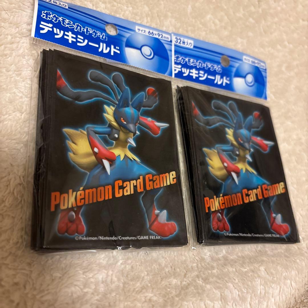 ポケモンセンター限定 デッキシールド スリーブ　メガルカリオ