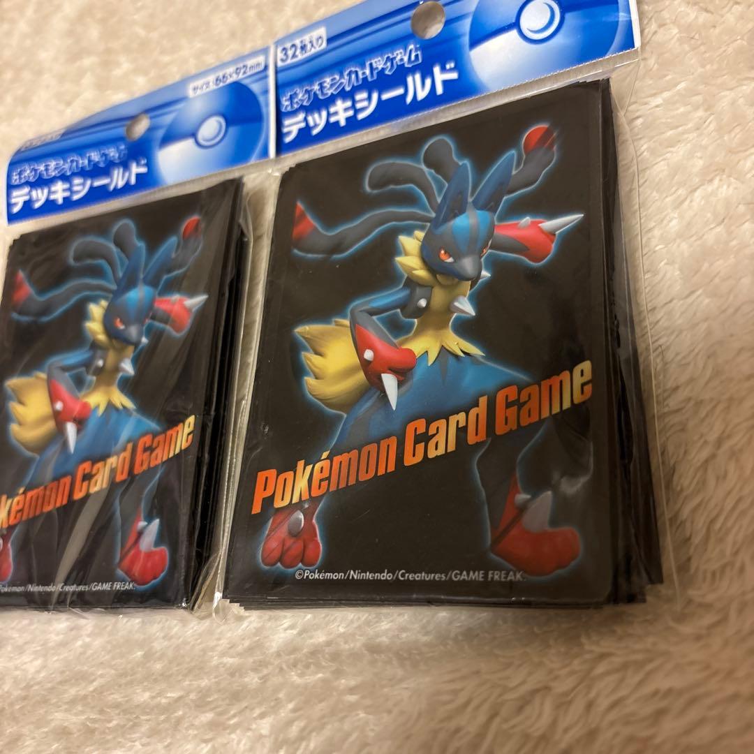 ポケモンセンター限定 デッキシールド スリーブ　メガルカリオ