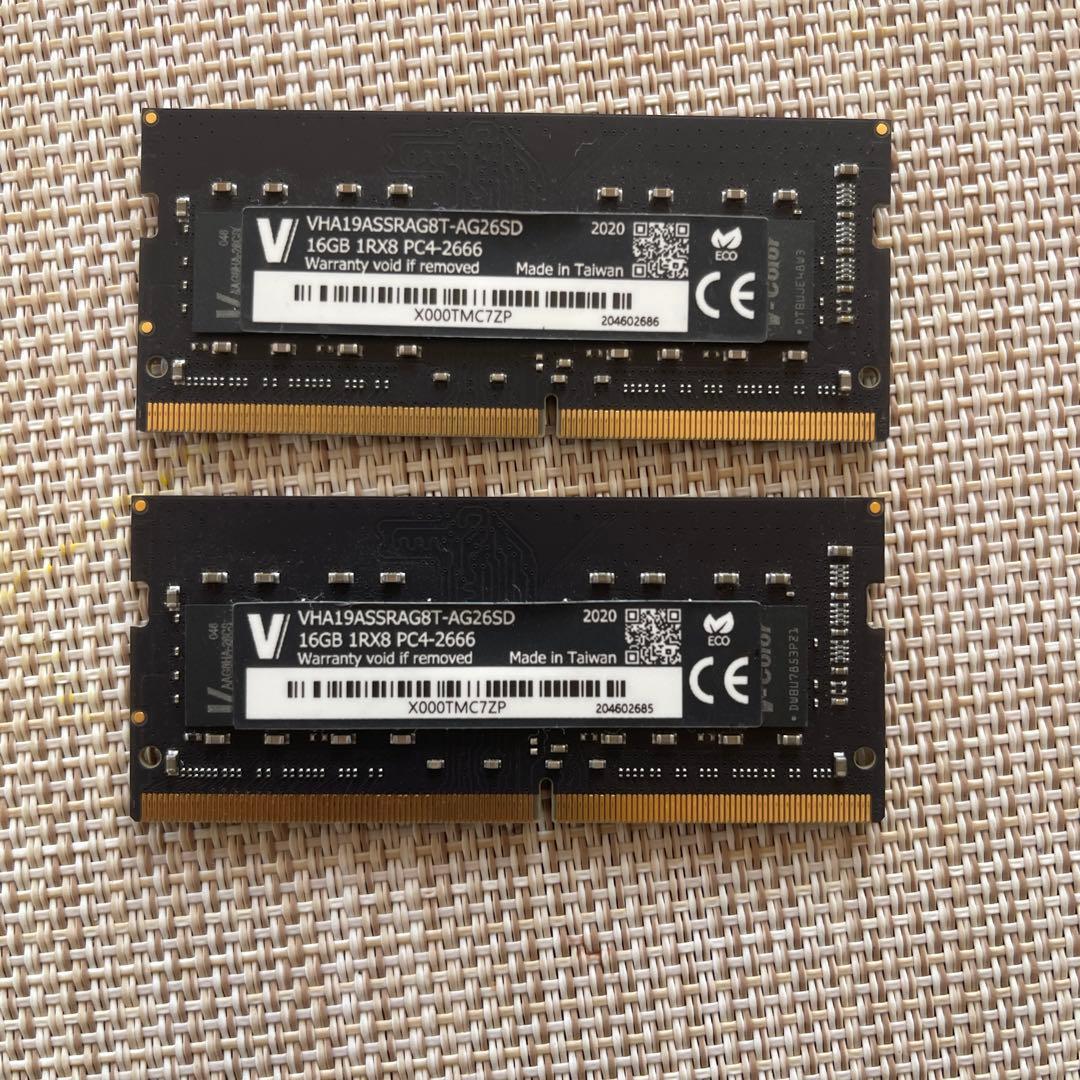 VHA19ASSARGT-AG62SD 16GB DDR4 メモリー