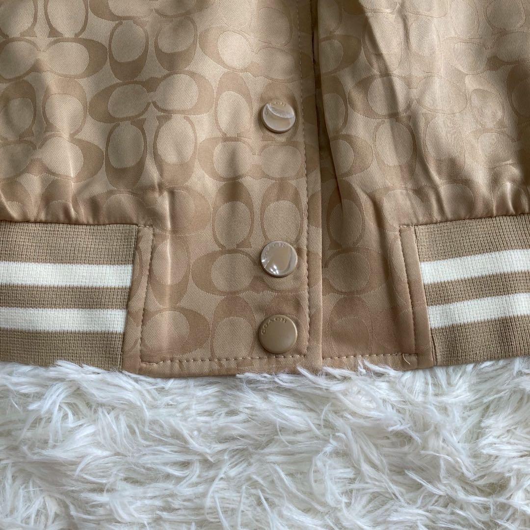 《美品》COACH リバーシブル スタジャン ベージュ カジュアル 2way