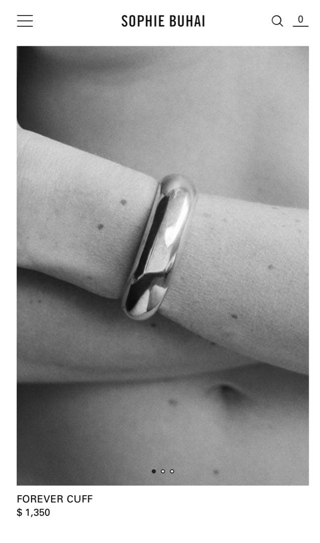 最終価格　SOPHIE BUHAI ソフィーブハイ FOREVER CUFF