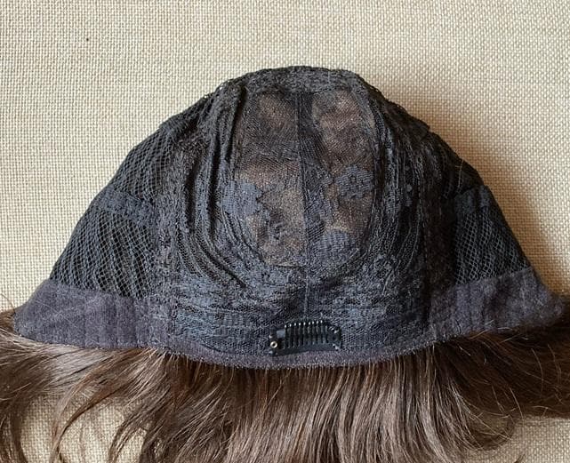 ふーちゃん　坂巻哲也　人毛MIX「ショート」　ダークブラウン