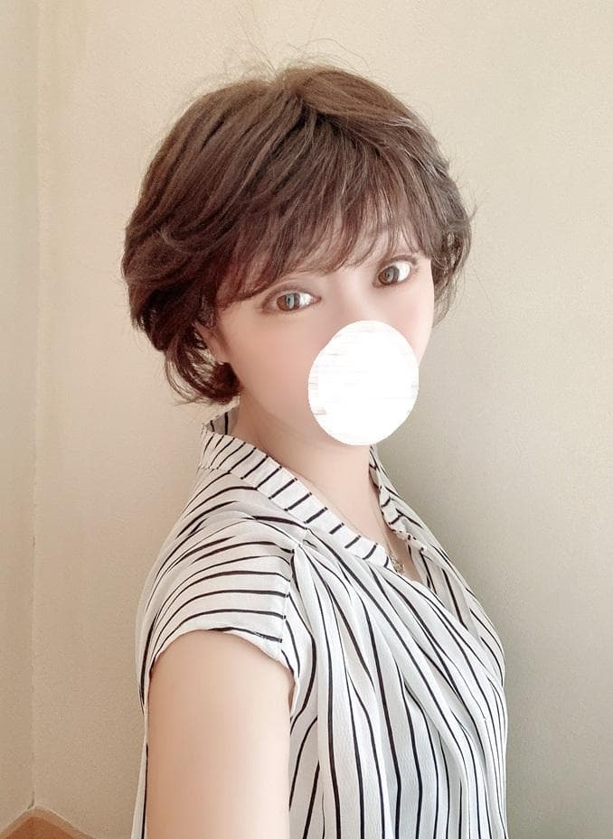 ふーちゃん　坂巻哲也　人毛MIX「ショート」　ダークブラウン