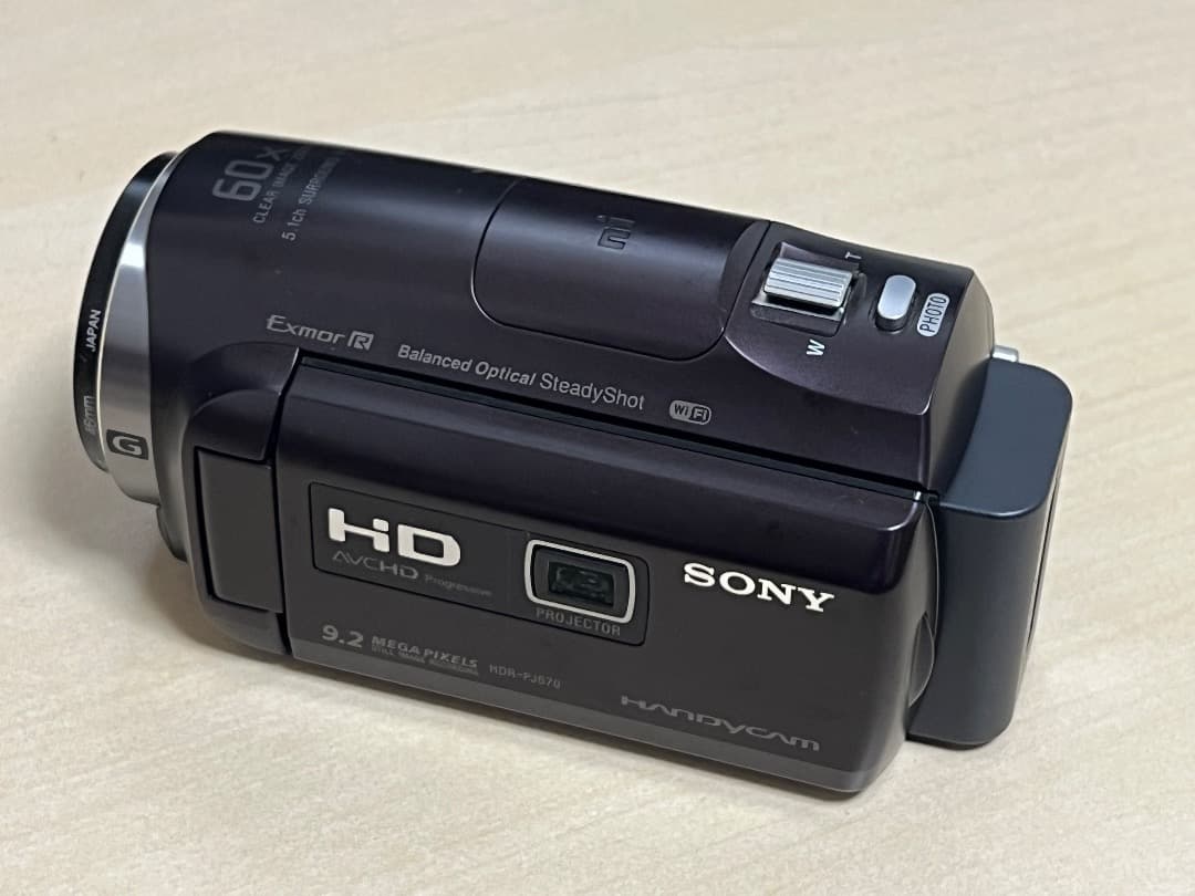 【動作確認済】SONY HDR-PJ670 HDビデオカメラ