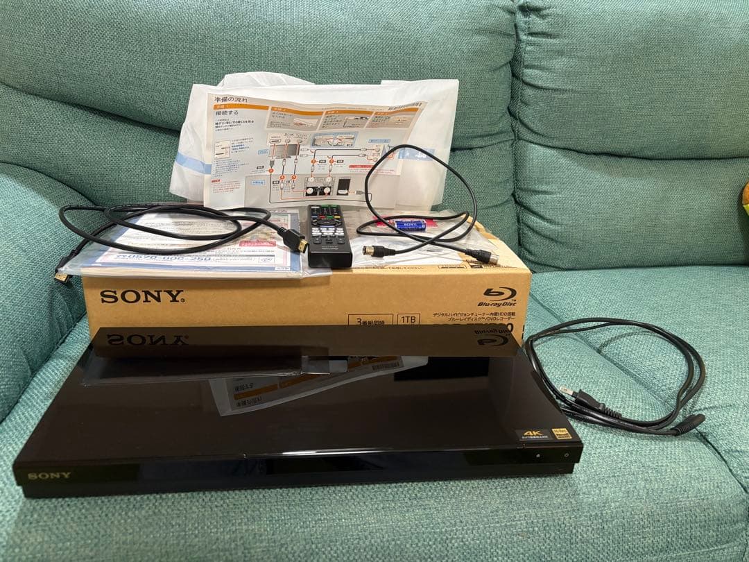 ソニー　ブルーレイディスクレコーダー　BDZ-ZT1700