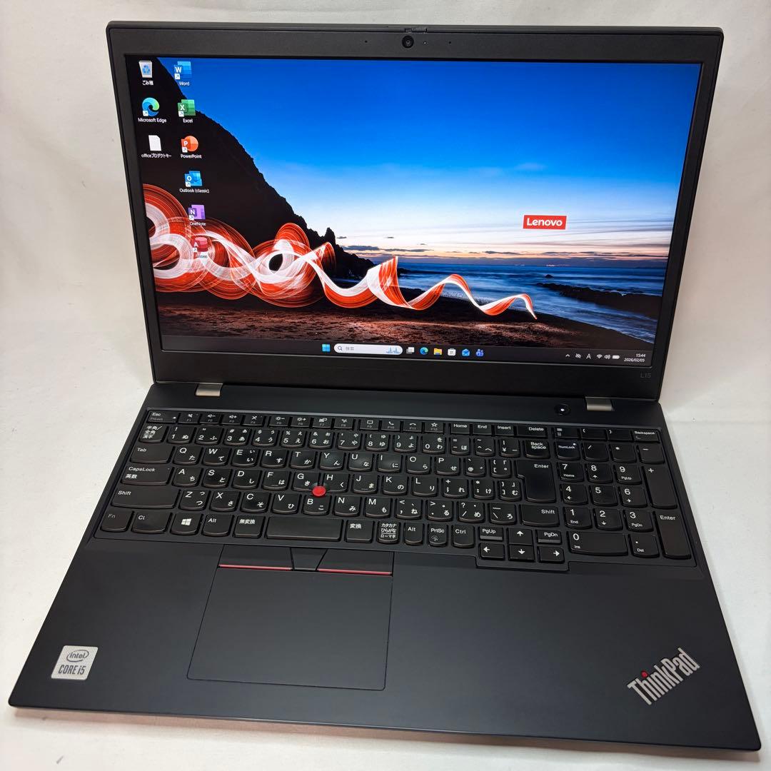 美品 ThinkPad L15 Core i5 8GB 256GB フルHD