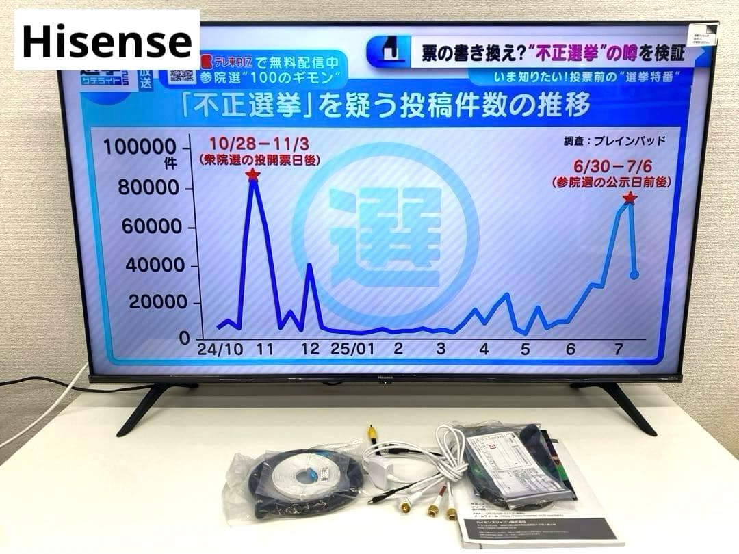 Hisense ハイセンス 50E6G 液晶テレビ 2022年製