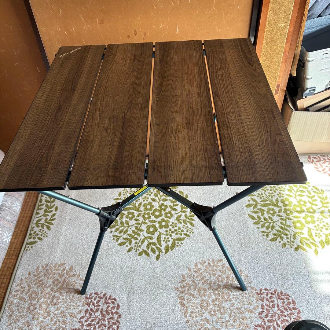 montbell フォールディングテーブル　収納バッグ付き