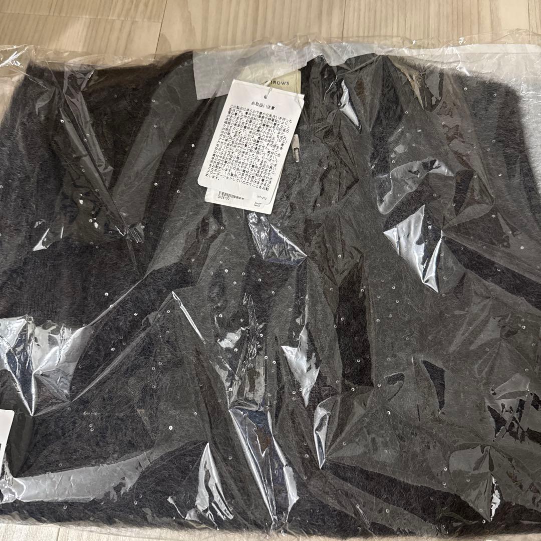 ✩︎⡱ユナイテッドアローズ　フォックスカシミヤ スパンコール ジップ ベスト✩︎⡱