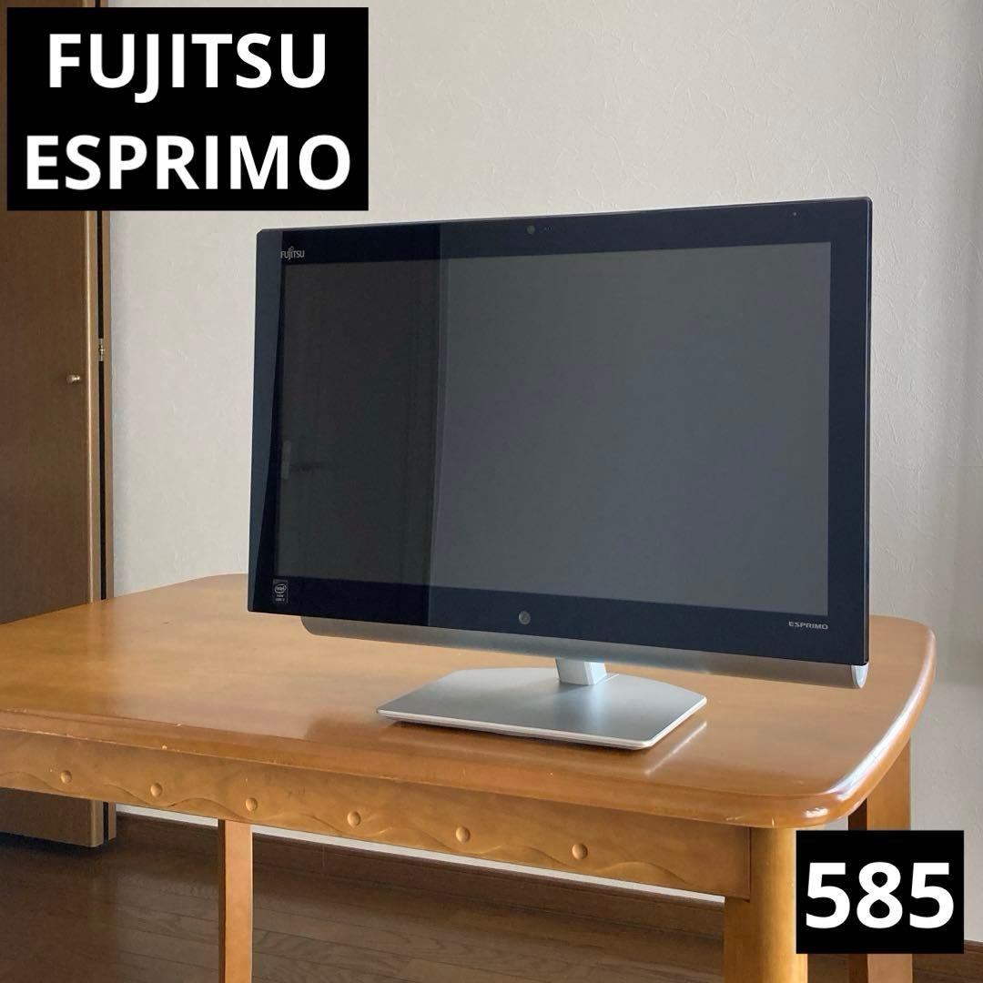 585 デスクトップPC パソコン 富士通 ESPRIMO FH78/RD