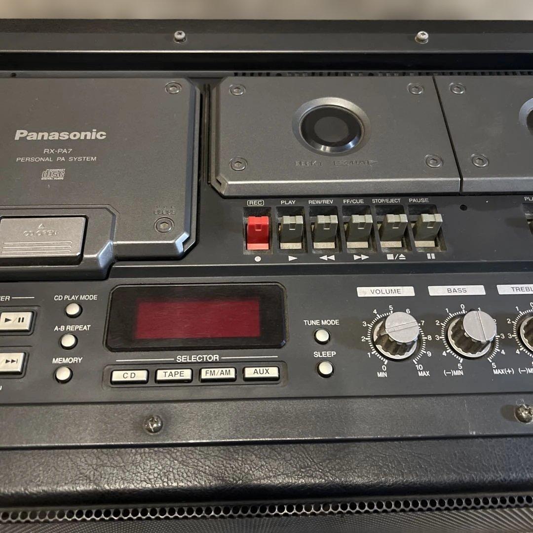 Panasonic RIDDIMVOX RX-PA7 ラジカセ