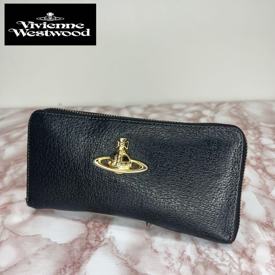 【極美品】Vivienne Westwood ラウンドファスナー長財布44