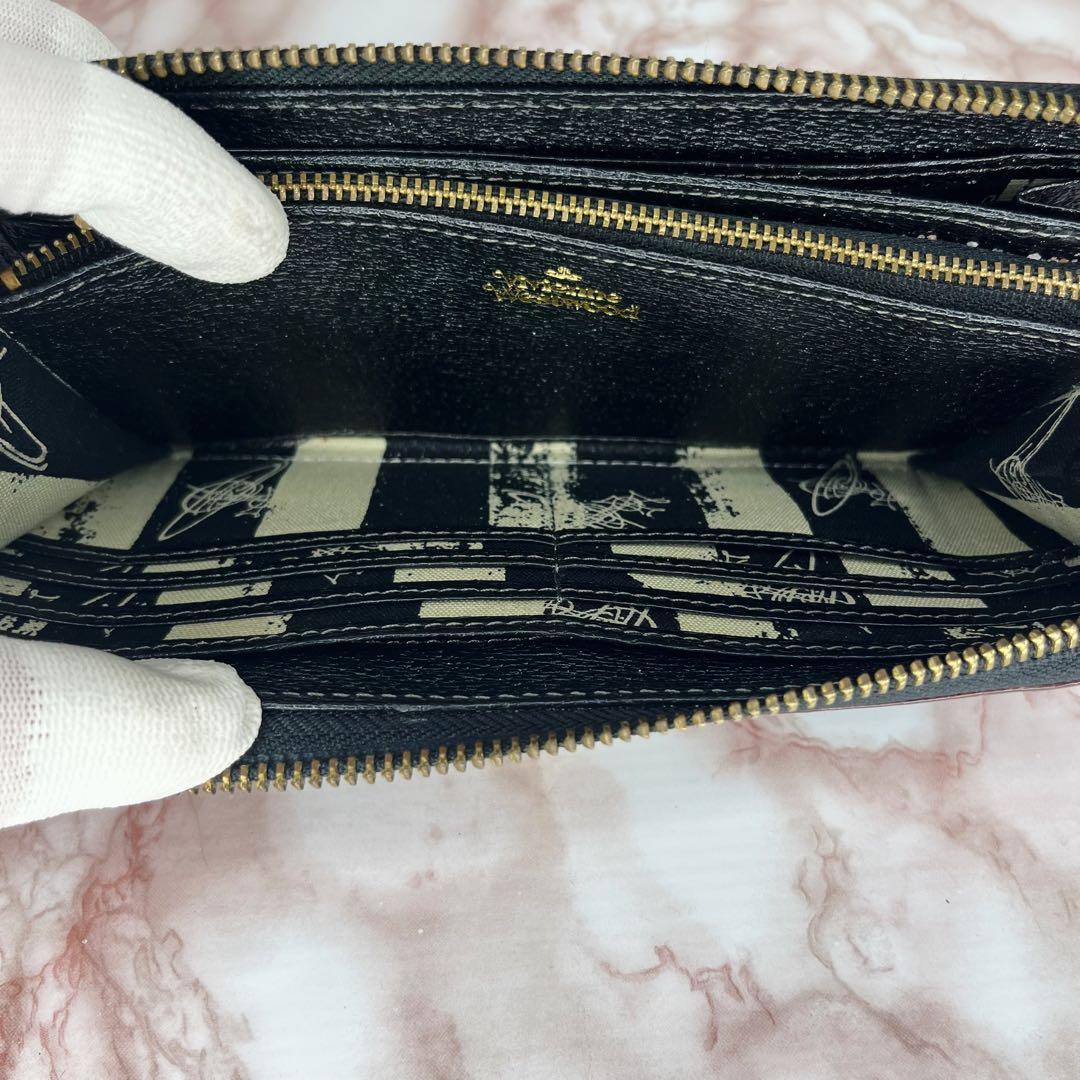 【極美品】Vivienne Westwood ラウンドファスナー長財布44