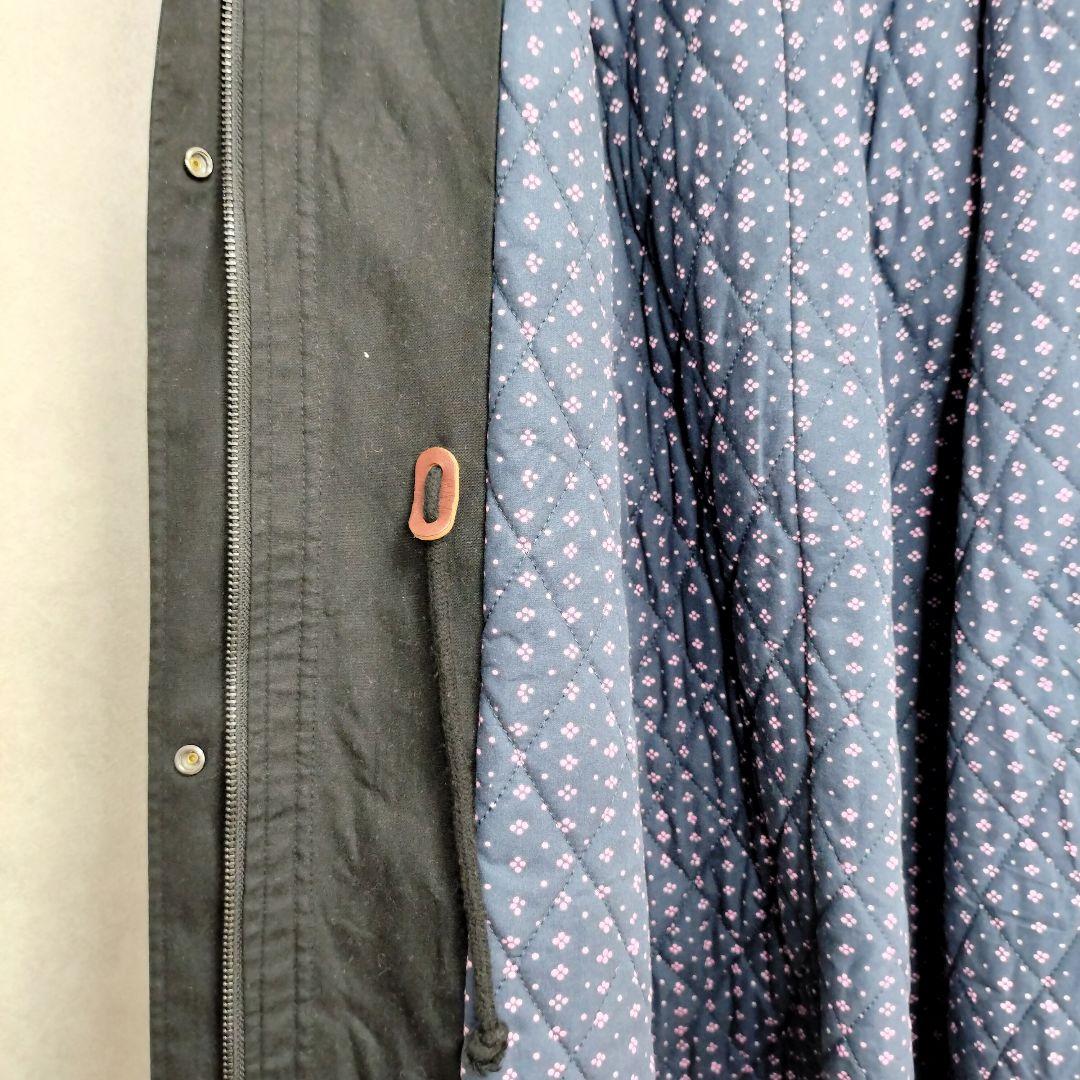 マリメッコ 2way モッズコートキルティング 総柄 花柄 ウォシャブル