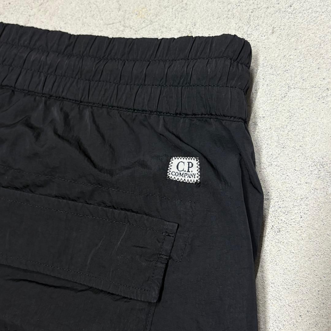 C.P.company ショーツ カーゴパンツ ナイロン 黒 48 ゴーグル