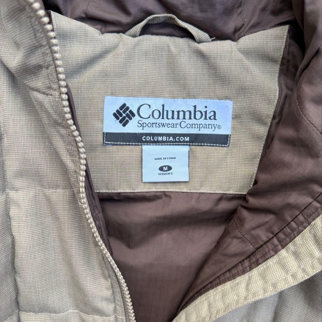 コロンビア hooded puffer jacket テック アーカイブ