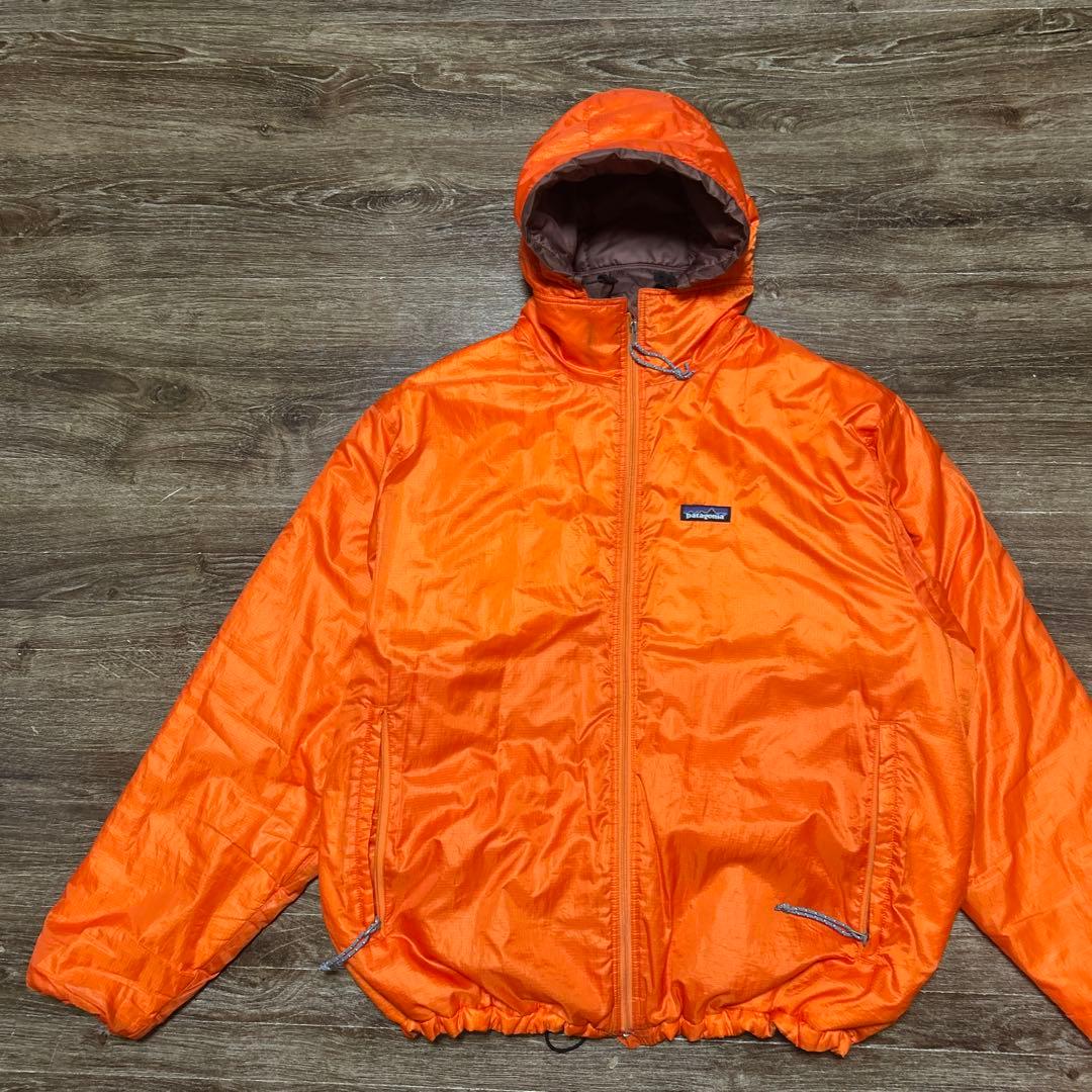 四*ト様 パフボールセーター　パタゴニア　オレンジ　Lサイズ