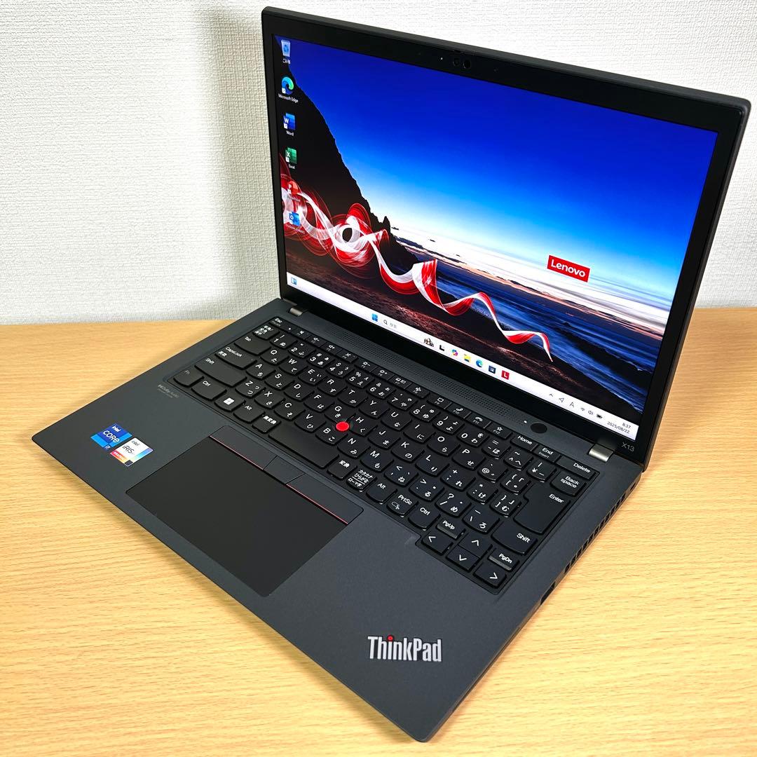 Windowsノート本体 Lenovo ThinkPad X13 Gen2 i7 512GB 16GB