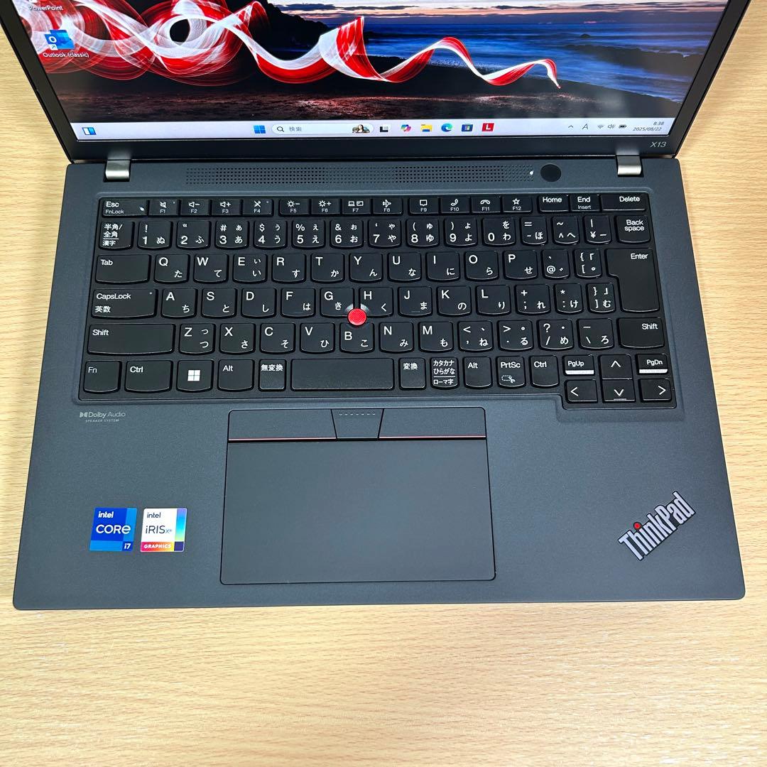 Windowsノート本体 Lenovo ThinkPad X13 Gen2 i7 512GB 16GB