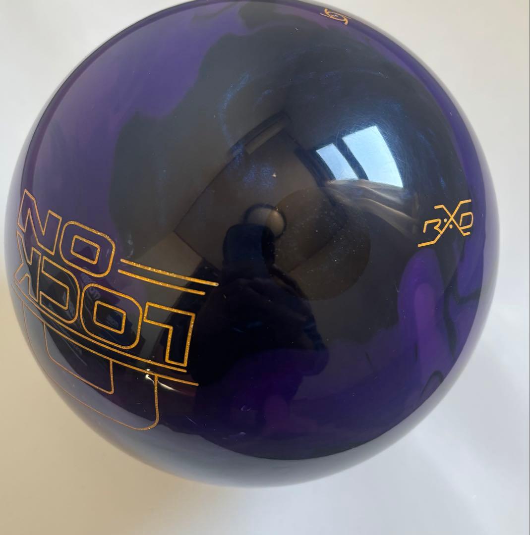 ストーム ロックオン ボウリングボール 15.2ポンド プラグ済