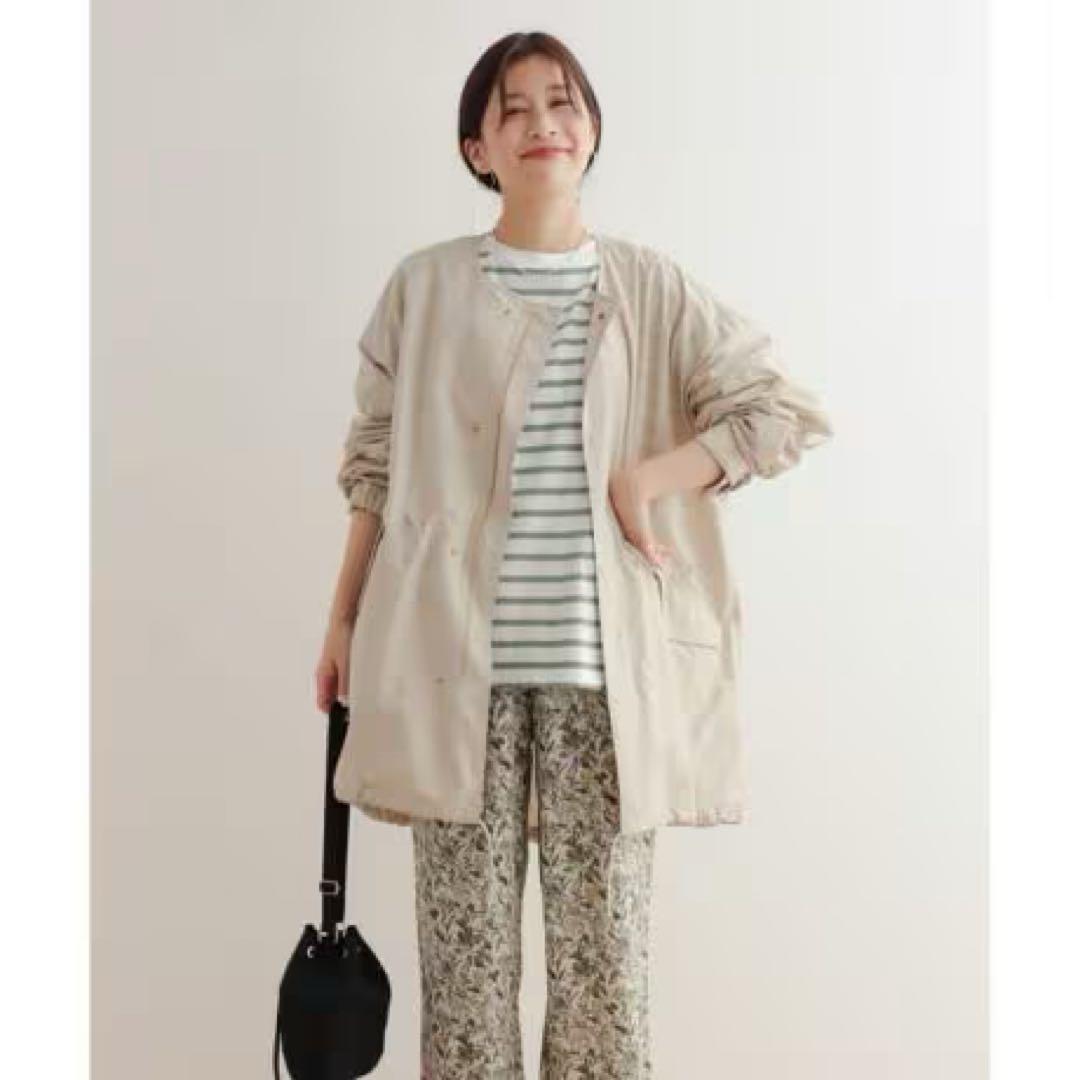 【mk】URBAN RESEARCH DOORS ノーカラーモッズコート