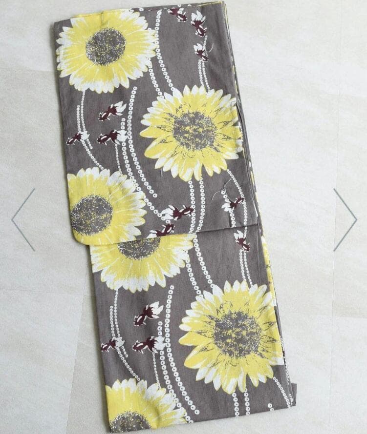 お任せ下駄+お任せ帯締+画像と同じ帯つき◆◆utataneブランド浴衣◆