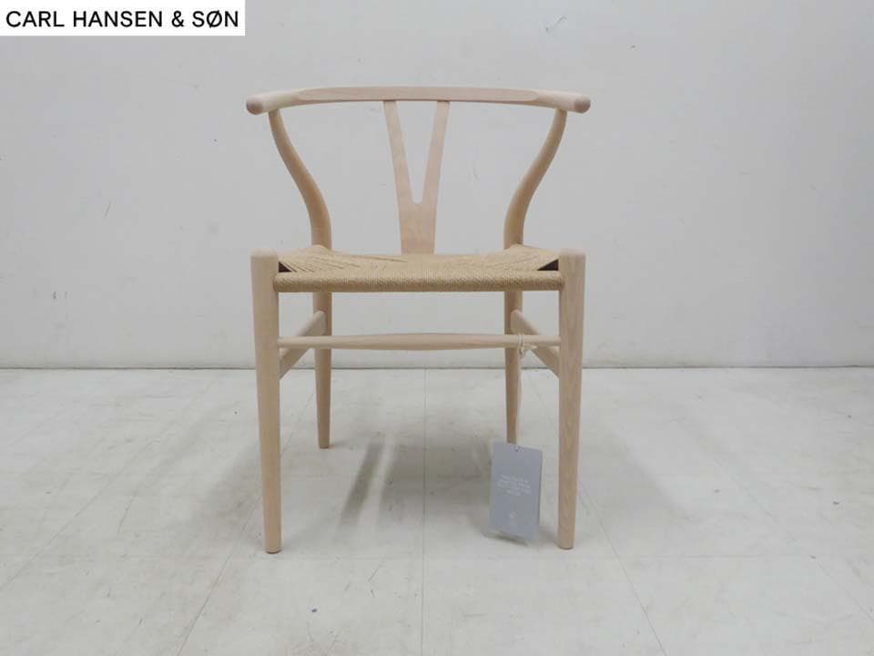 新品 正規品■カールハンセン＆サン■CH24 Yチェア ビーチ材ソープ