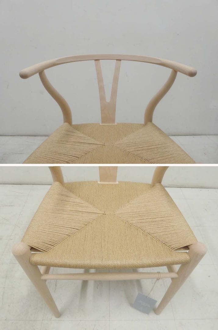 新品 正規品■カールハンセン＆サン■CH24 Yチェア ビーチ材ソープ