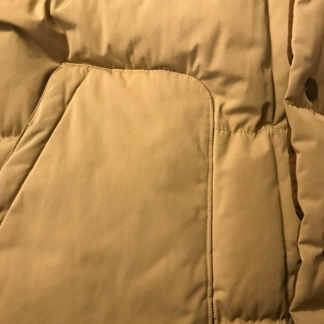 patagonia ダウンジャケット Lサイズ ベージュ/ブラウン