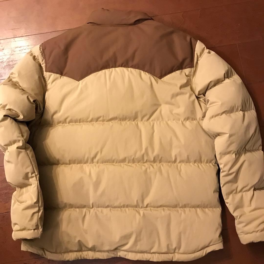 patagonia ダウンジャケット Lサイズ ベージュ/ブラウン
