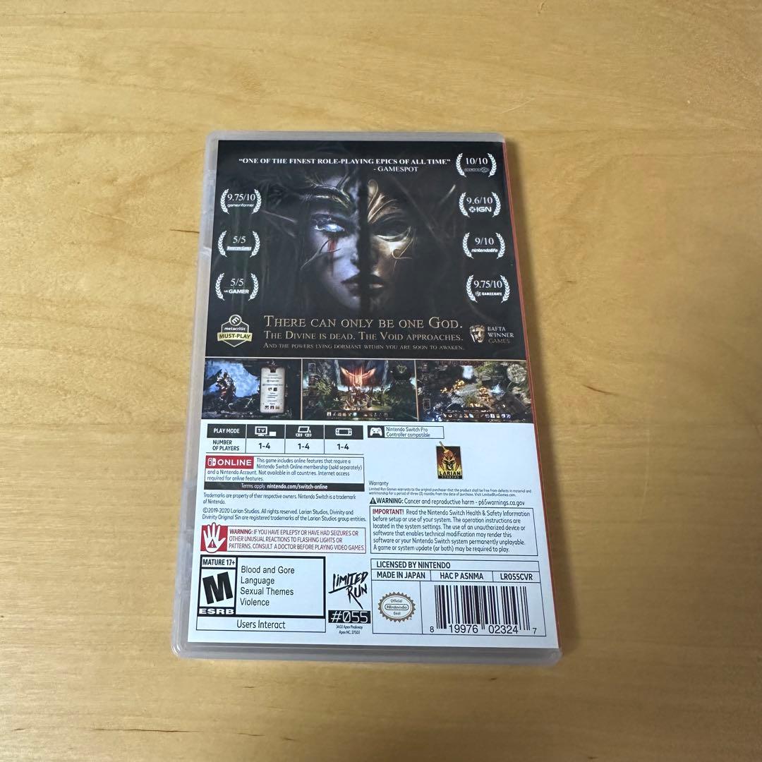 Switch 北米版 Divinity Original Sins II