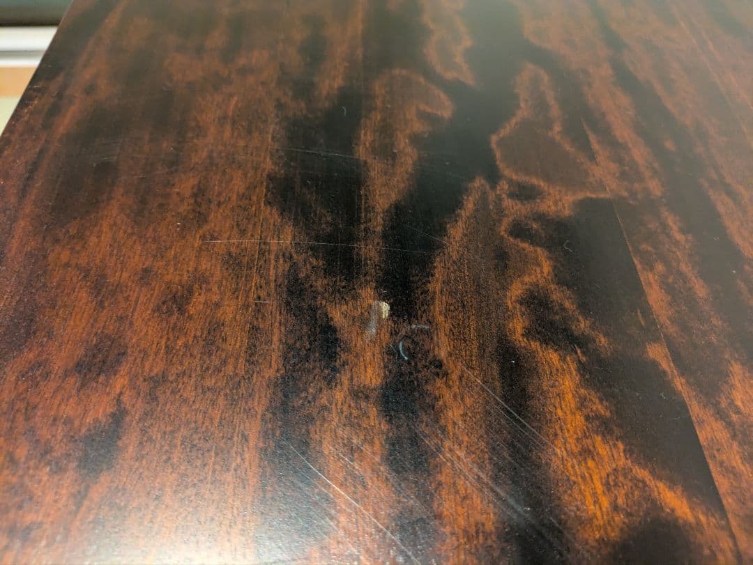 【北海道民芸家具】北民 チェスト タンス 5段 整理箪笥 無垢材 和モダン 虎斑