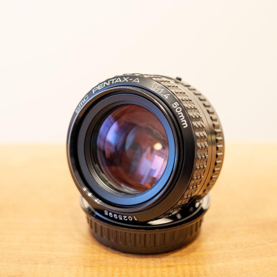 【美品】SMC PENTAX-A 50mm f/1.4 単焦点レンズ