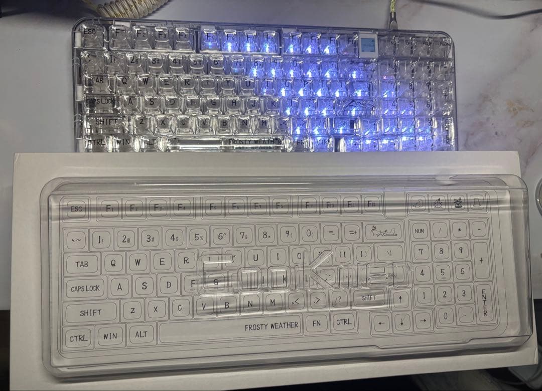 Coolkiller CK98 メカニカルキーボード　クリア