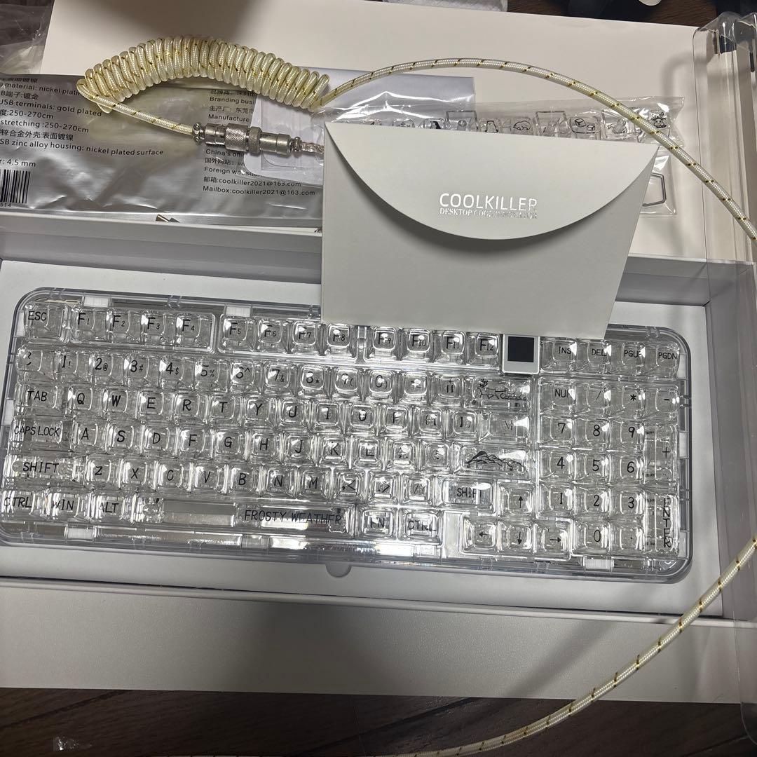 Coolkiller CK98 メカニカルキーボード　クリア
