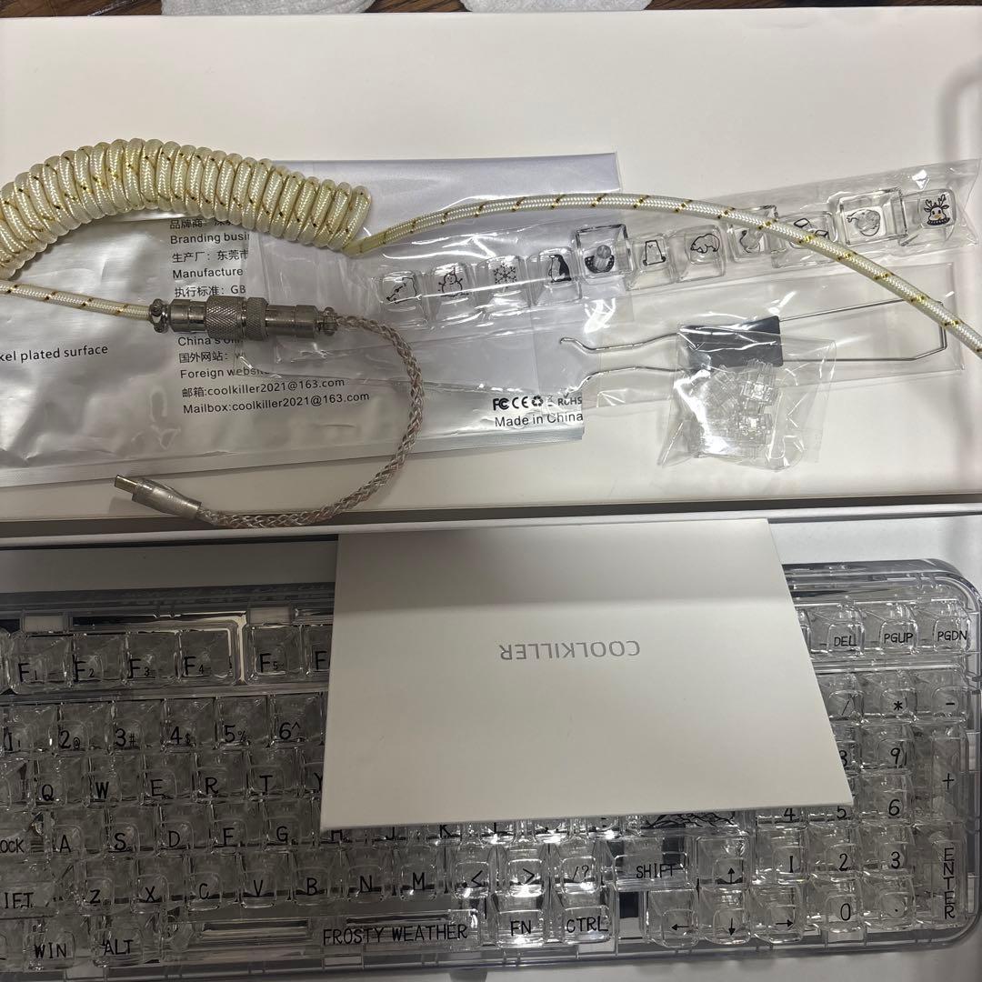 Coolkiller CK98 メカニカルキーボード　クリア