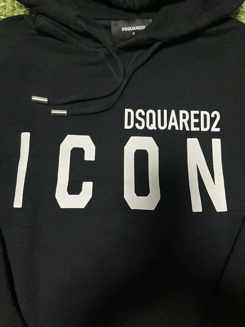DSQUARED2 ICON フーディ S ブラック