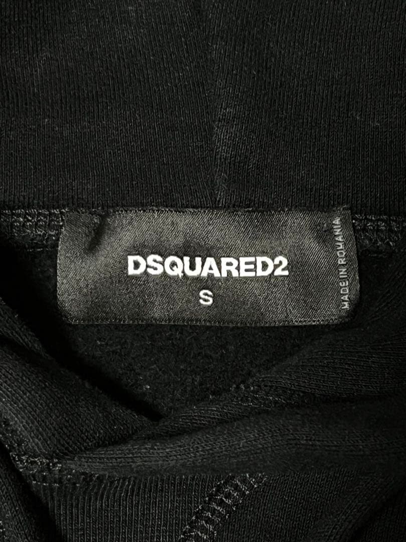 DSQUARED2 ICON フーディ S ブラック