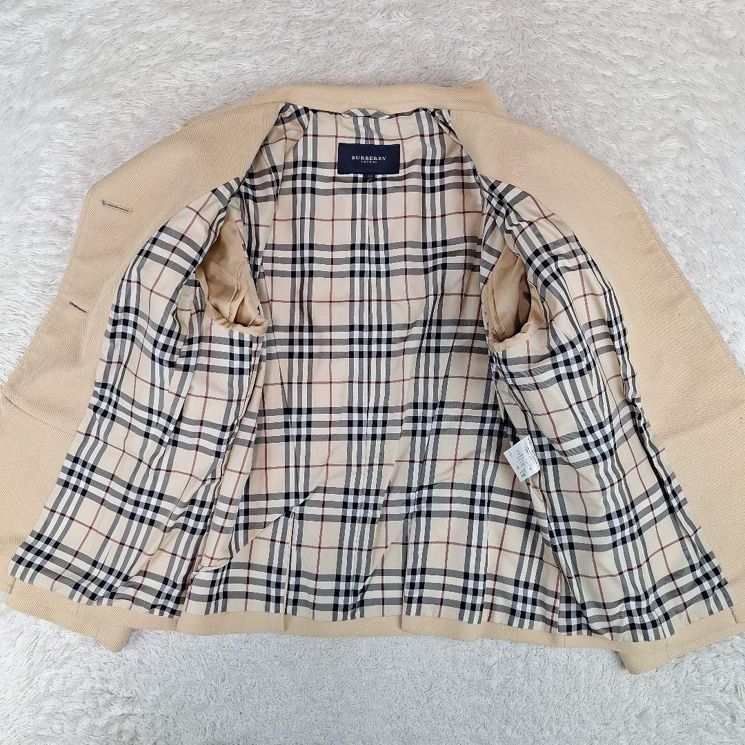 大きいサイズ44✨BURBERRY　バーバリー　ジャケット　ノバチェック