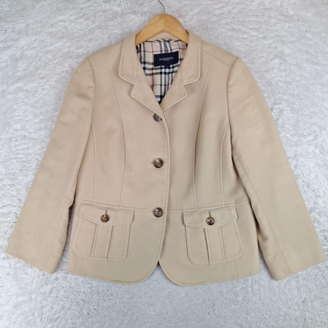 大きいサイズ44✨BURBERRY　バーバリー　ジャケット　ノバチェック