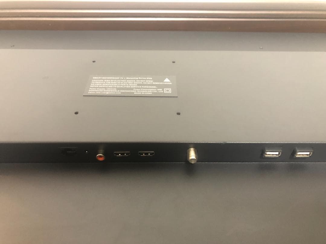 展示品 elecsung 防水テレビ お風呂 27V型 浴室用スマートミラーTV